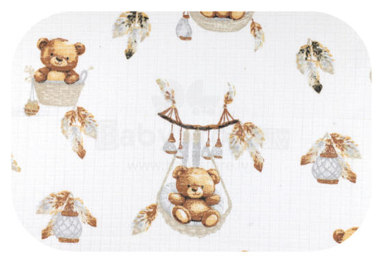 Mähkmed - 31326 - TETRA PRINT - EGA - KARUDEGA KORVIS - VALGE - suurus 70x80 cm