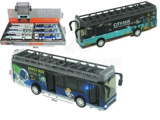 AUTOBUS 20 CM ŚW.DŽW. NAPĘD