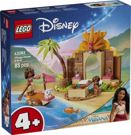 LEGO Disney Moana küla maja ja paat