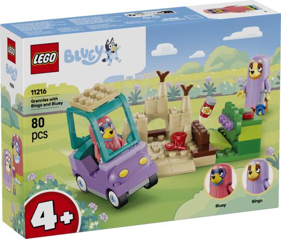 LEGO Bluey Vanad koos Bingo ja Blueyga