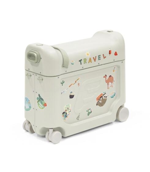 Stokke Parent-Child Travel Kids Luggage Art.295871 Sea Green   Kohver-iste ratastel 3 ühes