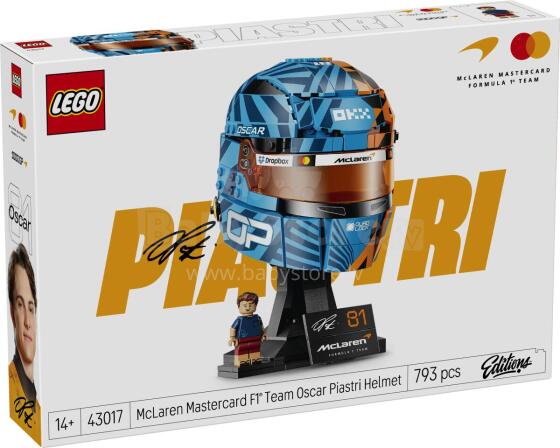 LEGO Editions McLaren Mastercard F1 Team Oscar Piastri Helmet