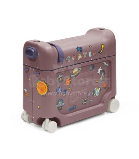 Stokke Parent-Child Travel Kids Luggage Art.296468 Hazy Lilac   Kohver-iste ratastel 3 ühes