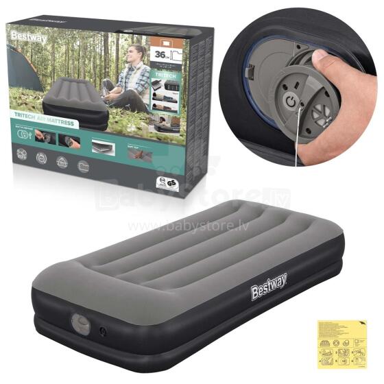 Käigukohver 191x97x36 cm sisseehitatud elektrilise pumbaga Bestway 671BT