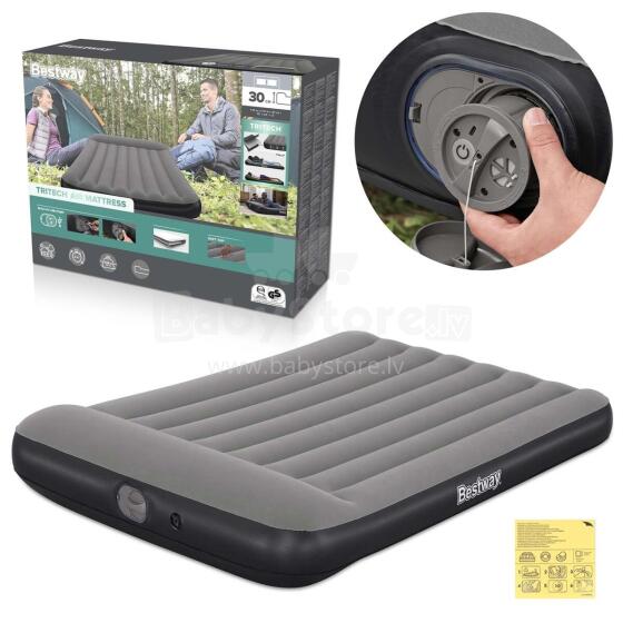 Käigukohandatav madrats 203x137x30 cm sisseehitatud elektrilise pumbaga Bestway 671BR