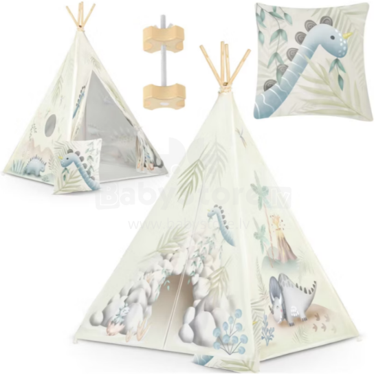Nukido Tipi Dino Art. NK-407 Telk Lastele - Beez