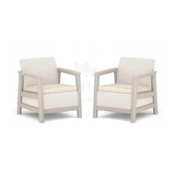Aiatoolid 2 tk Scandi Linea kivihall/helebeež