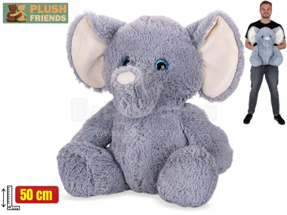 Pehme mänguasi - 02725 - ELEFANT - suurus 50 cm