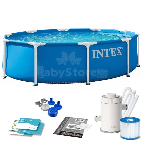 Intex 28202ND 9-in-1 raam bassein 305 x 76 cm