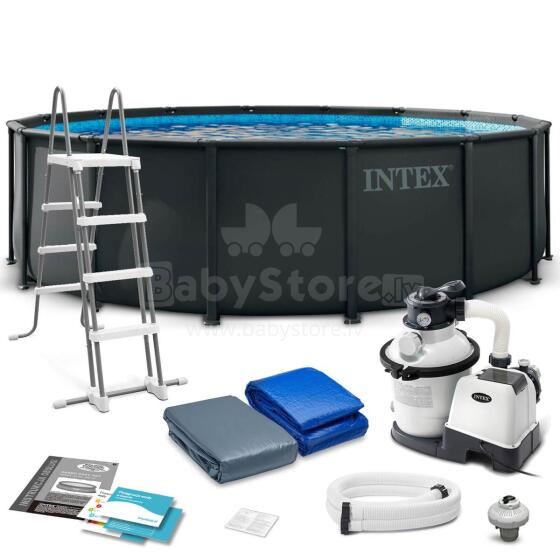 Intex 26326ND 11-in-1 raam bassein 488 x 122 cm