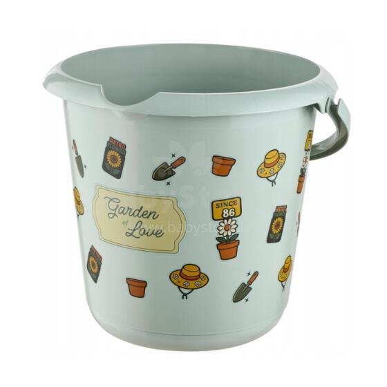 Dekoratiiv&auml;mber 10L Ilvie &amp;quot;Aed&amp;quot; &Oslash;30x28cm roheline