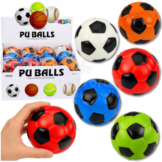 Vahtpall Hüppe- ja Mudimislõbu Jalgpall 6cm