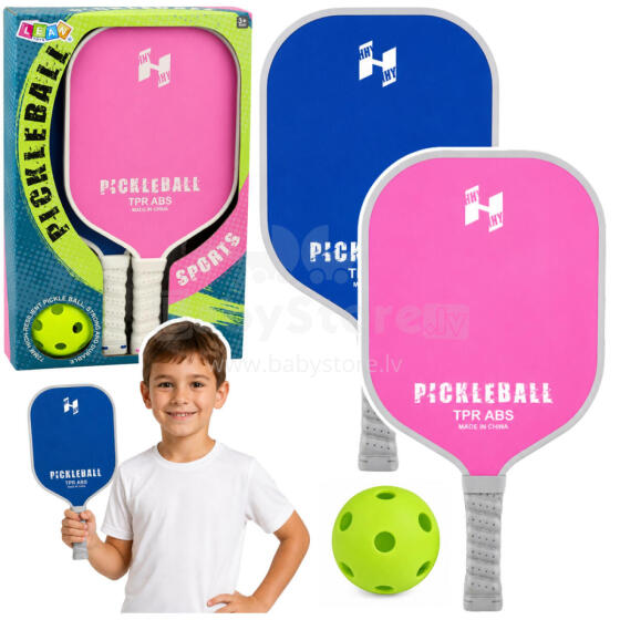 Roosa ja Sinine Tennis Badminton Pickleball Raketikomplekt