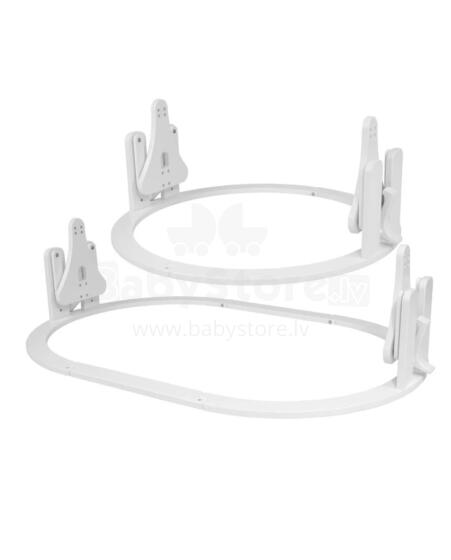 Waldin  Cradle for the 7in1 Crib Art.297562 White Kiikmehhanism 7-ühes beebivoodile. Häll