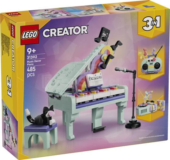 LEGO Creator Music Decor Piano with Cat