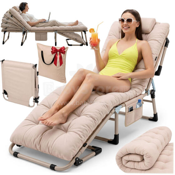 Folding Camping Bed Garden Lounger ChillWell Dream Sofotel