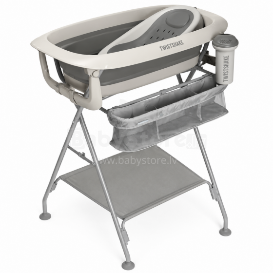 Twistshake Luxury Bath Kit Art.298462 Faded Grey Moodne luksuslik supelmantlikomplekt