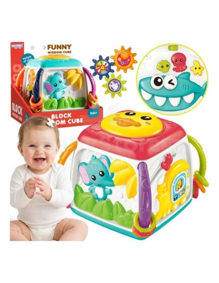 WOOPIE BABY Interaktywna Kostka Edukacyjna Wielofunkcyjna 18m+