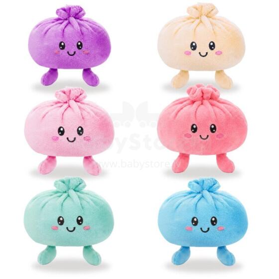 Plush anti-stress dumpling, 6 assorted
