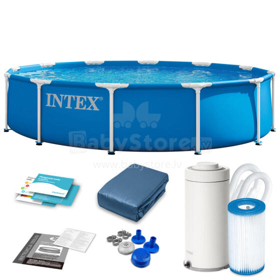 Intex 28212ND 366 x 76 cm 10-in-1 raambassein