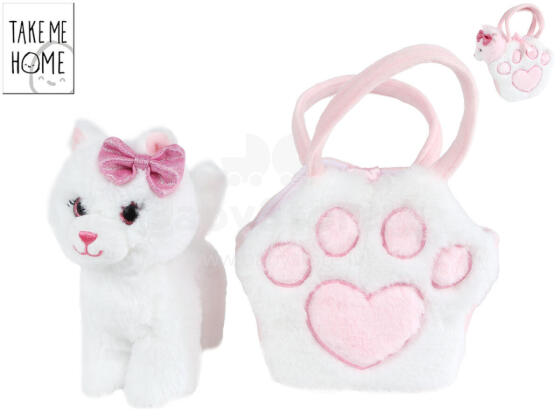 Pehme mänguasi - 95435 - KASS koos KOTIGA - suurus 20 cm