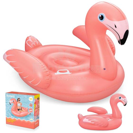 Kohandatav Flamingo Ujumismadrats XXL 168x120 cm Bestway