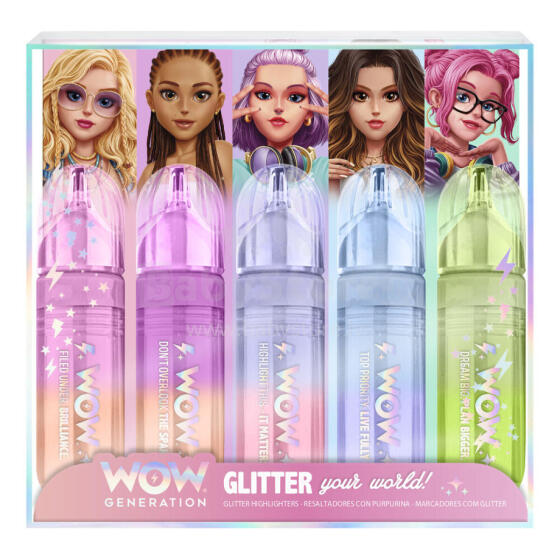 WOW GENERATION sädelev markerite komplekt, WOW00177