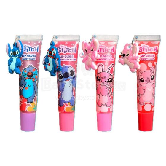 AIR-VAL Stitch and Angel Lip Gloss with Charm, Assort., P009826