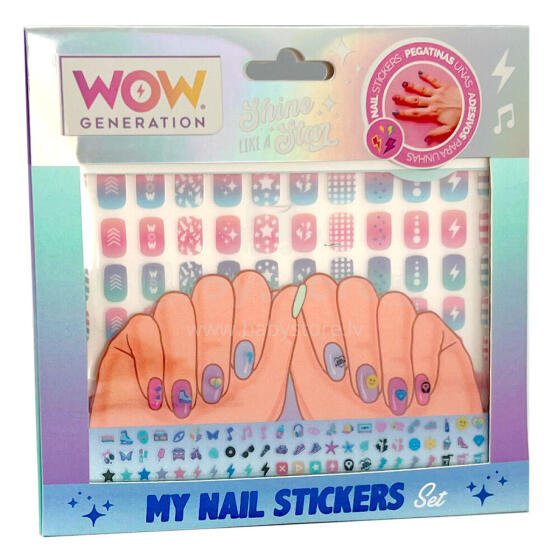 WOW GENERATION küünekleebiste komplekt, WOW00167