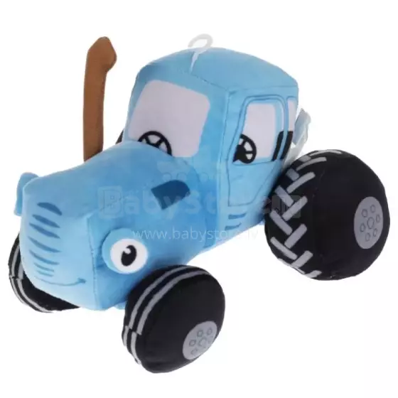 Kids Book Tractor Blue  Art.299162 Heliefektidega plüüsmänguasi
