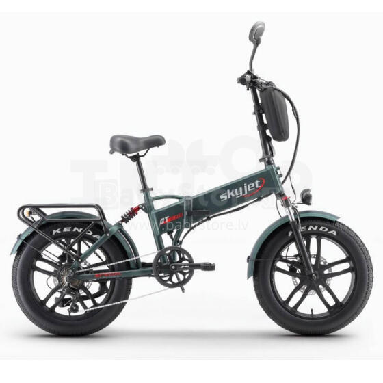 Saliekamais elektriskais velosipēds Skyjet GTIII PRO Green
