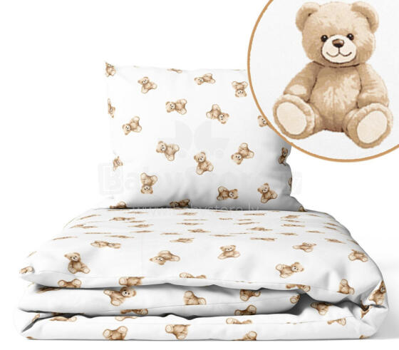 Kate komplekt - 2 tk - 135x100, 40x60 - PLUSH TEDDY BEAR