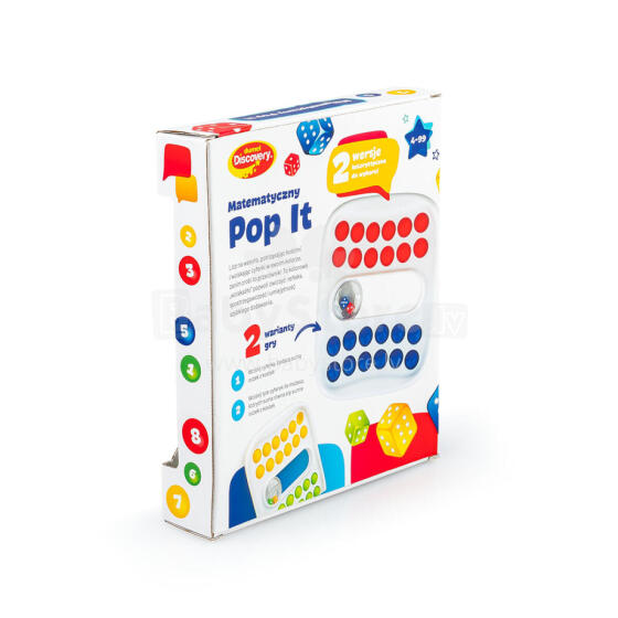 DUMEL DD 30880 Matemaatiline POP IT kollane-roheline