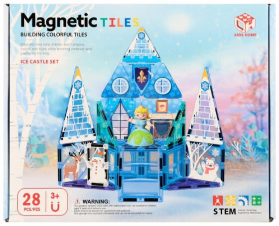 KLOCKI - 03648 - magnetilised - LUKK - 28 tk