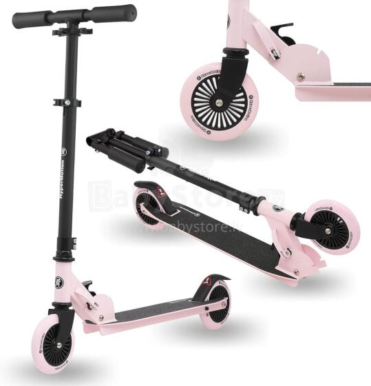 HyperMotion Scooter Art.299911 Pink Laste kaherattaline tõukeratas
