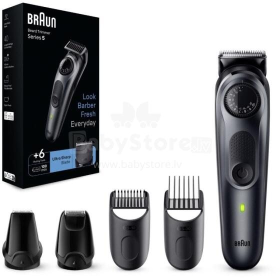 BRAUN 5.sērijas wet&amp;dry bārdas un matu trimmeris