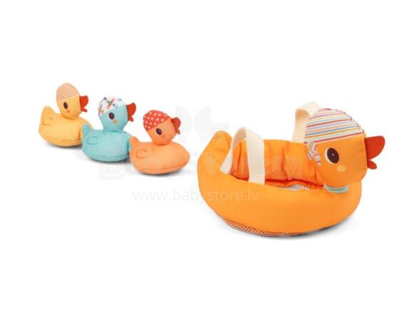 Bath toys - Mommy duck and her magnetic ducklings