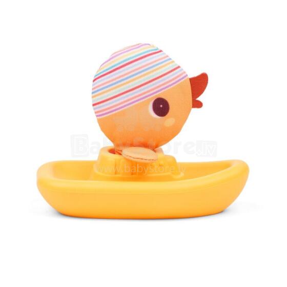 Bath toys - Floating boat - Gaspard the duck