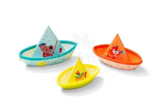 Bath toys - 3 floating boats