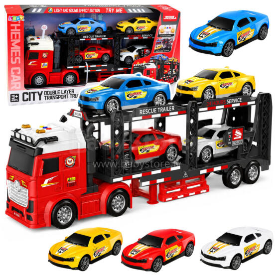 Lora Transporter Veok 4 Auto Valguste ja Helidega