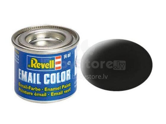Revelli emailvärv must matt