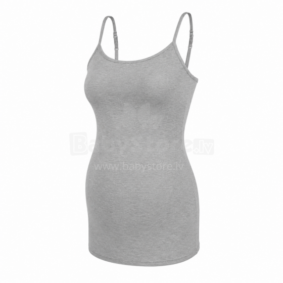Women Maternity Undershirt  Spaghetti Top Art.300412 Grey Tank Top for Women