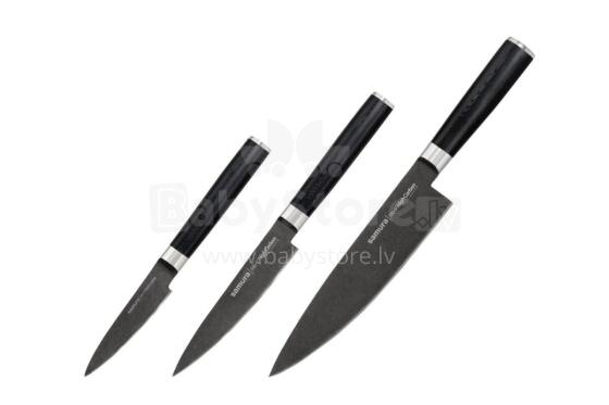 SAMURA 3 virtuves nažu komplekts, MO-V, Stonewash