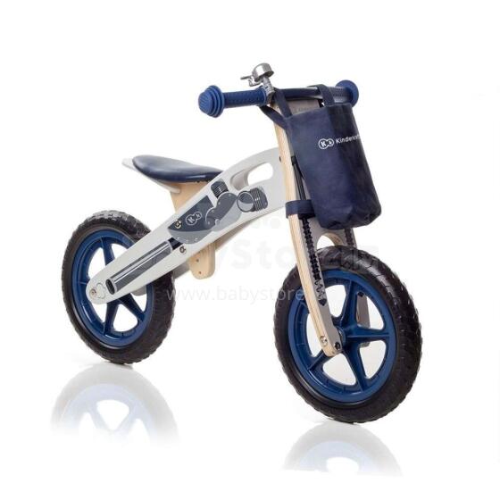 KinderKraft'18 Runner Moto Art.KKRUNNRMOT000Z Jooksurattas puitraamiga tarvikutega