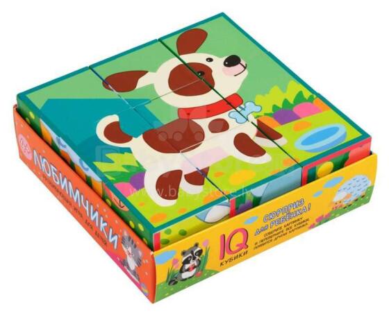 Step Puzzle Art.27479 Attīstošie klucīši 9 gb. mīluļi
