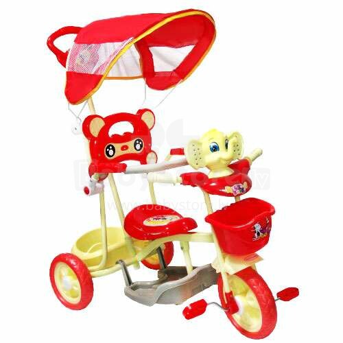 Aga Design TS397 Elephant Red Children Tricycle with sounds and lights