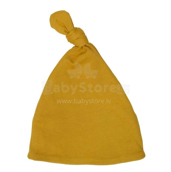 Wooly Organic Baby Hat Art.35421 Golden Yellow