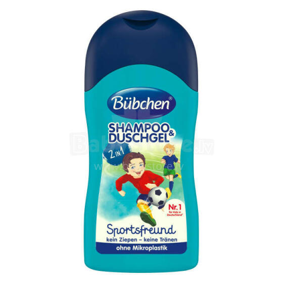 BUBCHEN Sport Шампунь и пена для душа 50мл