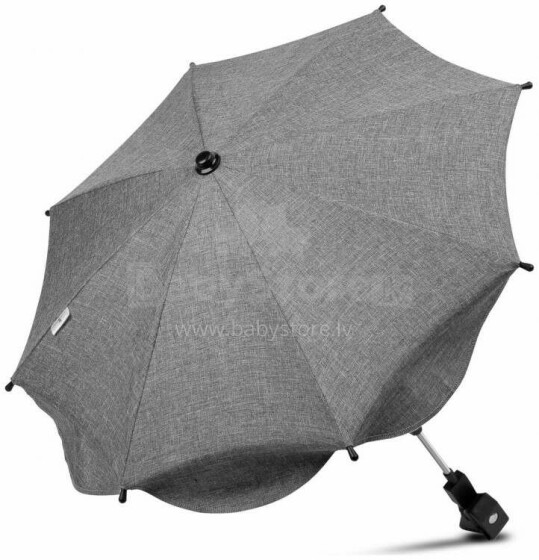 Caretero Sun Umbrella Art.38755 Dark Grey  Универсальный зонт от дождя для коляски