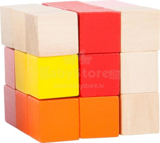 Bebe Basic Cube Art.SF11143 Puidust kuubik - pusle